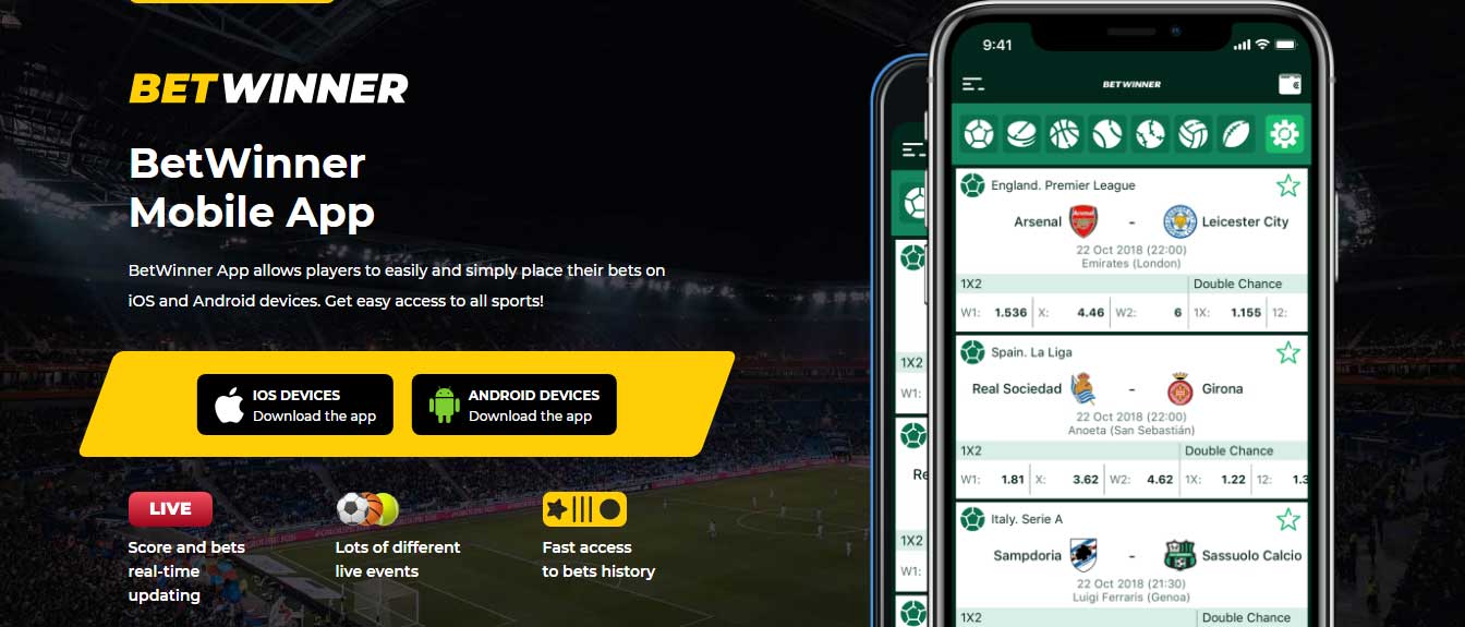 Découvrez Betwinner APK  Votre plateforme de paris mobile ultime
